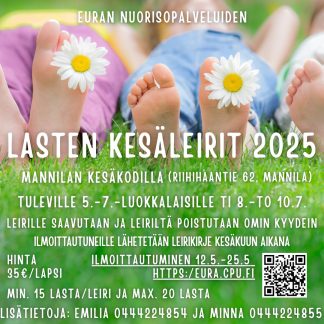 5.-7. luokkalaisten kesäleiri (30000-01)
