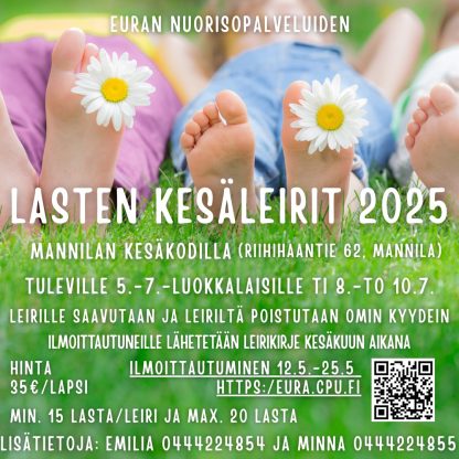 5.-7. luokkalaisten kesäleiri