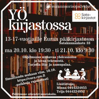 Yö kirjastossa